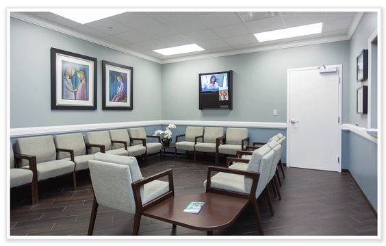 This is a picture of a waiting room.